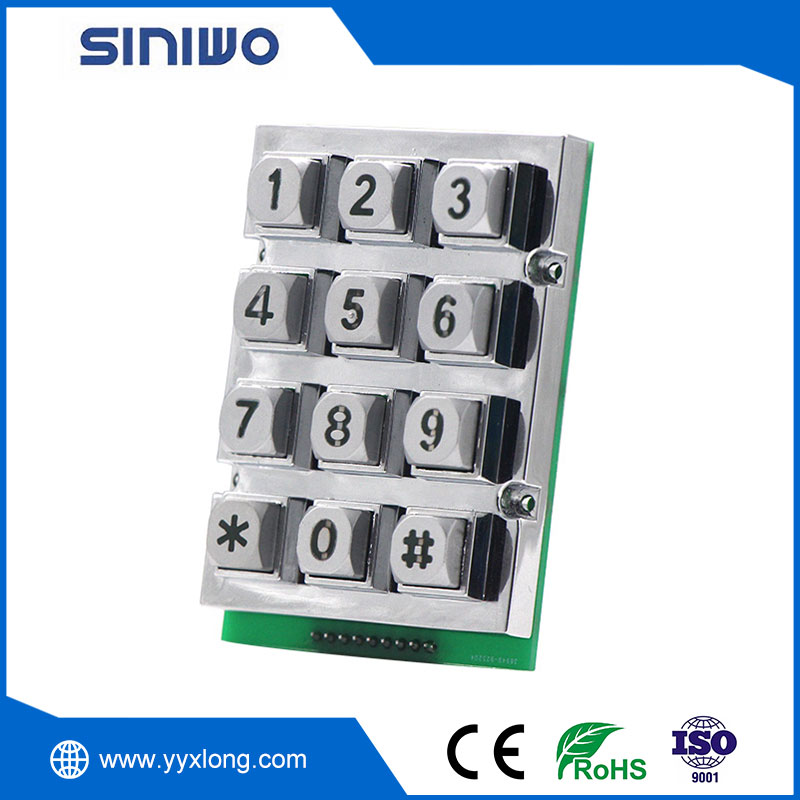 LED Illuminated Industrial Keypad